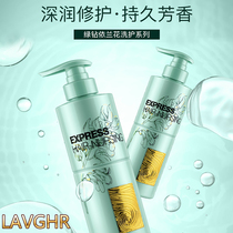 Lavghr green drill ylang flower rare repair essence cream conditioner repair dry and dry to improve the smoothness of hairy hydration