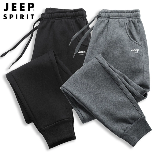 Jeep, джип, мужские спортивные осенние штаны для отдыха, размер