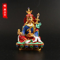 Lotus Peanut Buddha statue of Tibetan Tantuan Buddha statue artisanal painted the statue of small Buddha