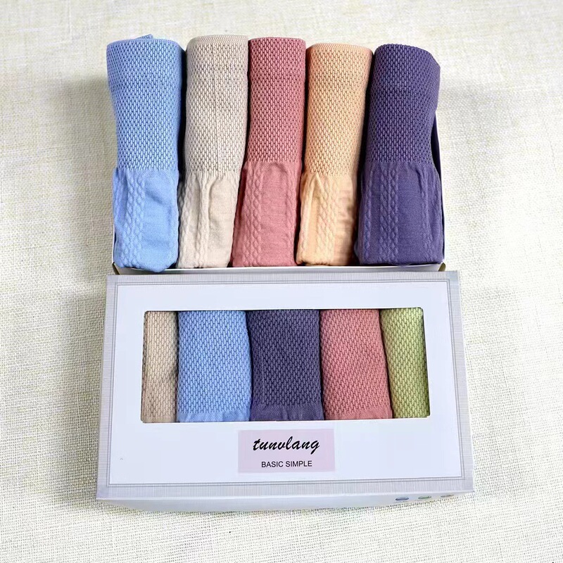 High-Waisted Tummy Control Women's Underwear, Seamless, High Elasticity, Wormwood Temperature-Changing, Pure Cotton, Antibacterial Crotch, Women's Briefs Wholesale
