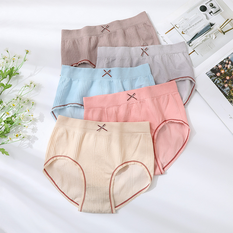 Boxed Women's Underwear, Women's Pure Cotton Graphene Antibacterial Crotch, High Elasticity, Large Size, Sexy, Seamless Triangle Underwear Boxed Women's Underwear, Women's Pure Cotton Graphene Antibacterial Crotch, High Elasticity, Large Size, Sexy, Seamless Triangle Underwear