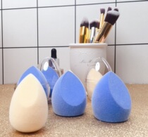 Do not eat powder a hair egg~K sister recommended European and American flocking beauty eggs Soft velvet makeup sponge puff