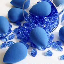 Qilidi beauty egg Diamond blue makeup egg Makeup egg Sponge powder puff BB egg do not eat powder Giant soft foundation flutter