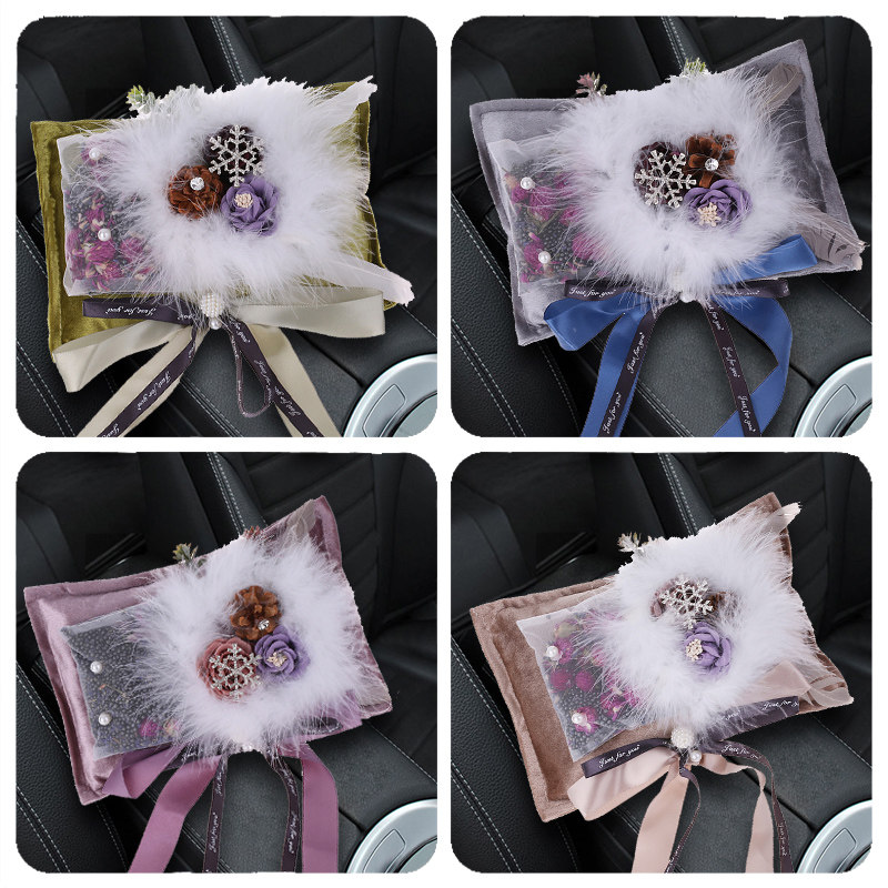 Snowflake flying bamboo charcoal aromatherapy bag