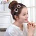 Phụ kiện tóc headband Phiên bản tiếng Hàn của rhinestone mới rộng headband nhựa với mũi khoan hoop kẹp tóc kẹp trang sức cột tóc cho bé gái Phụ kiện tóc