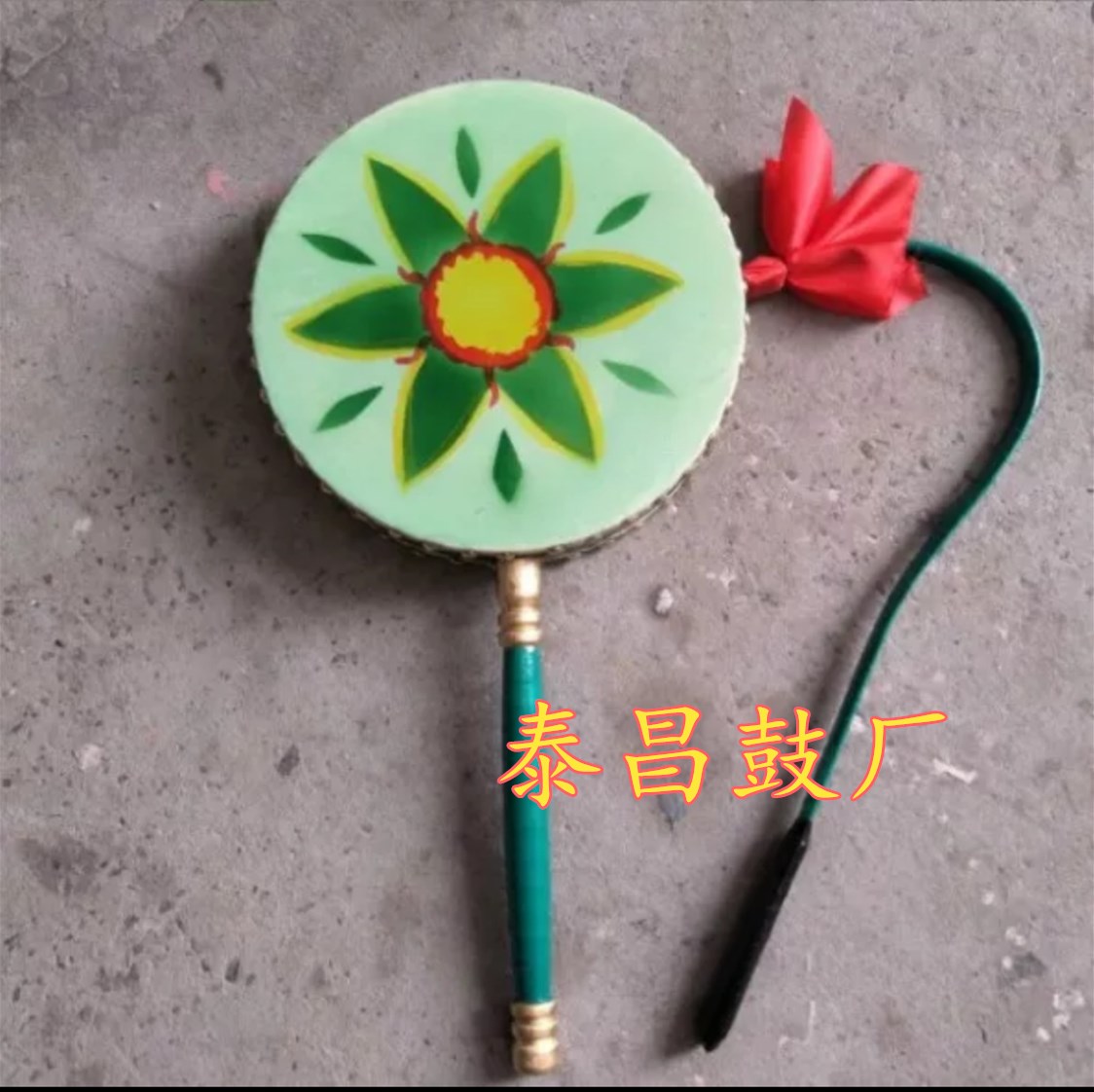 Tibetan Hot Bar Dance Props Drum Buffalo Leather Adult Children Students 20 20 23 25 30cm 30cm Badrum