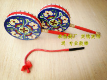 Hot Badrum Stage Performance Hot Bout Drum Tibetan Hot Badrum Bull Leather Hot Baldrum Painted Hot Baldrum Handle Hot Badrum