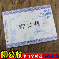 Liu Gongquan mysterious tower monument regular script brush calligraphy water writing cloth introductory tutorial Liu body Calligraphy beginners non-woven fabric
