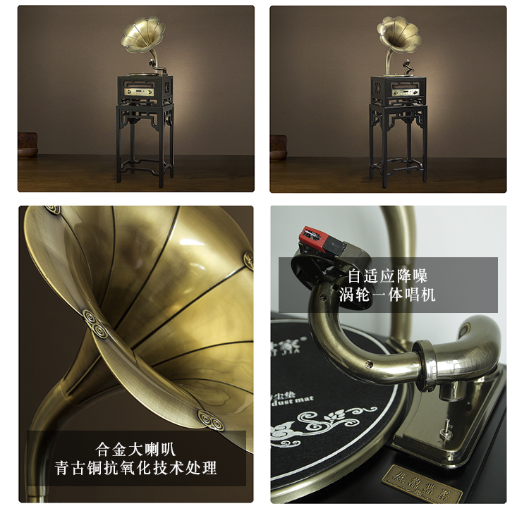 đầu đĩa than klipsch	 Big sừng máy ghi âm retro cổ vinyl ghi âm điện máy ghi âm máy tính để bàn mua để kiếm - Máy hát 	kệ đầu đĩa than