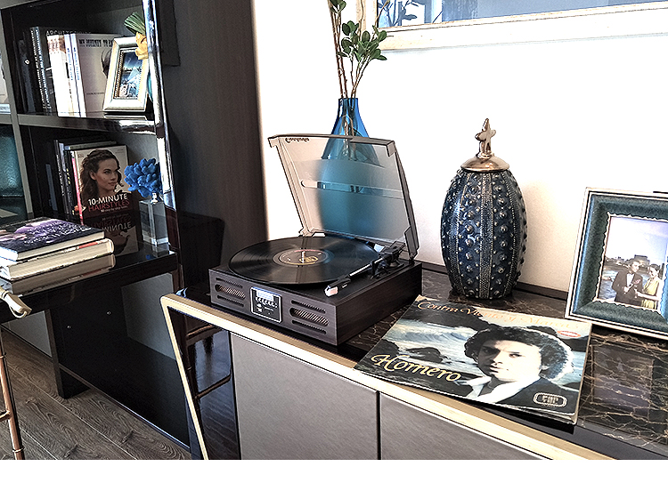đầu đĩa than tốt nhất	 Máy ghi âm retro châu Âu máy ghi âm cổ vinyl máy ghi âm phòng khách đạo cụ trang trí phòng khách đa chức năng âm thanh - Máy hát đầu đĩa than technics