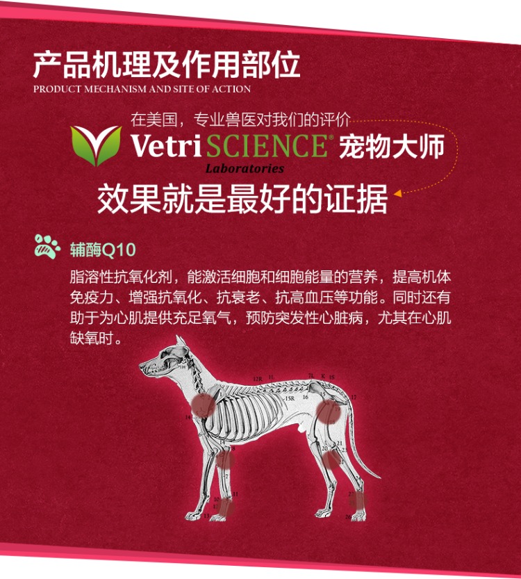 [Đa tỉnh] Chó mèo VetriScience trái tim mèo coenzyme q10 với 100 viên nang - Cat / Dog Health bổ sung sữa dành cho mèo con