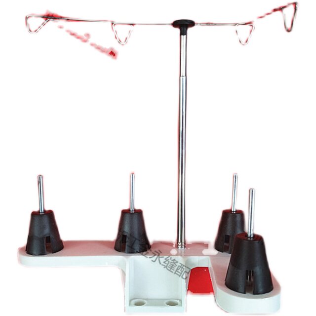 Multi-Functional Household Sewing Machine with Four-Thread Frame, Overlock Machine Converted into Electric Household Sewing Machine, Movable Pagoda Three-Four Thread Frame