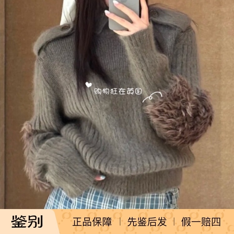 Vip Benefits Burberry 26 Early Autumn New Women's Round Neck Long-Sleeved Pullover Knitted Sweater Vip Benefits Burberry 26 Early Autumn New Women's Round Neck Long-Sleeved Pullover Knitted Sweater