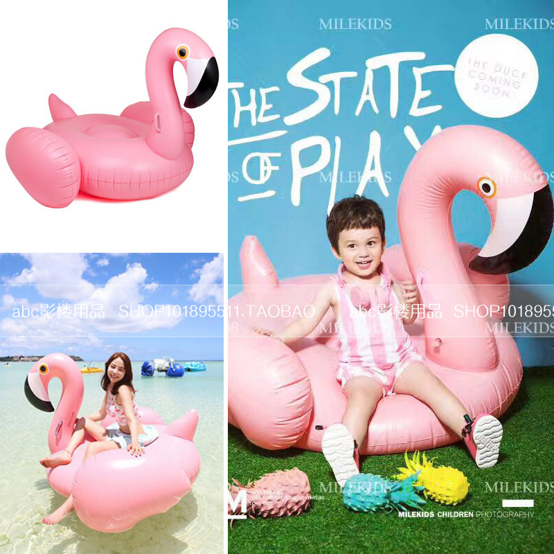 2018 new wedding photography props location beach photo props children theme props flamingo mount