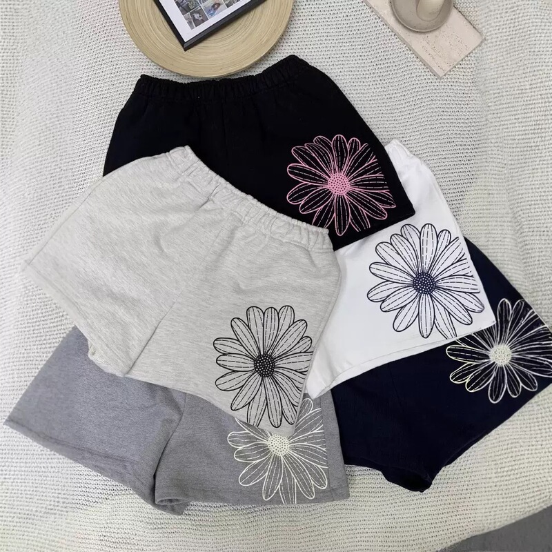 Spot Korean Trendy Brand Mardi Shorts Summer New Classic Large Label Printed Casual Shorts