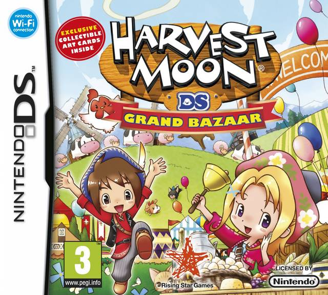 「LULU生活館」 遊戲卡帶 3DS NDSL NDSiLL NDS游戲卡帶 牧場物語 風之集會 中文版HU23