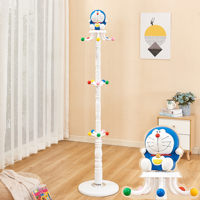 Doraemon jingle machine cat children's hanger floor cute cartoon hanger coat hanger children's clothes hanger