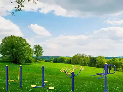 Outdoor fitness equipment outdoor community park community square elderly Sports path Walker combination