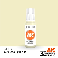 AK11004 Ivory White