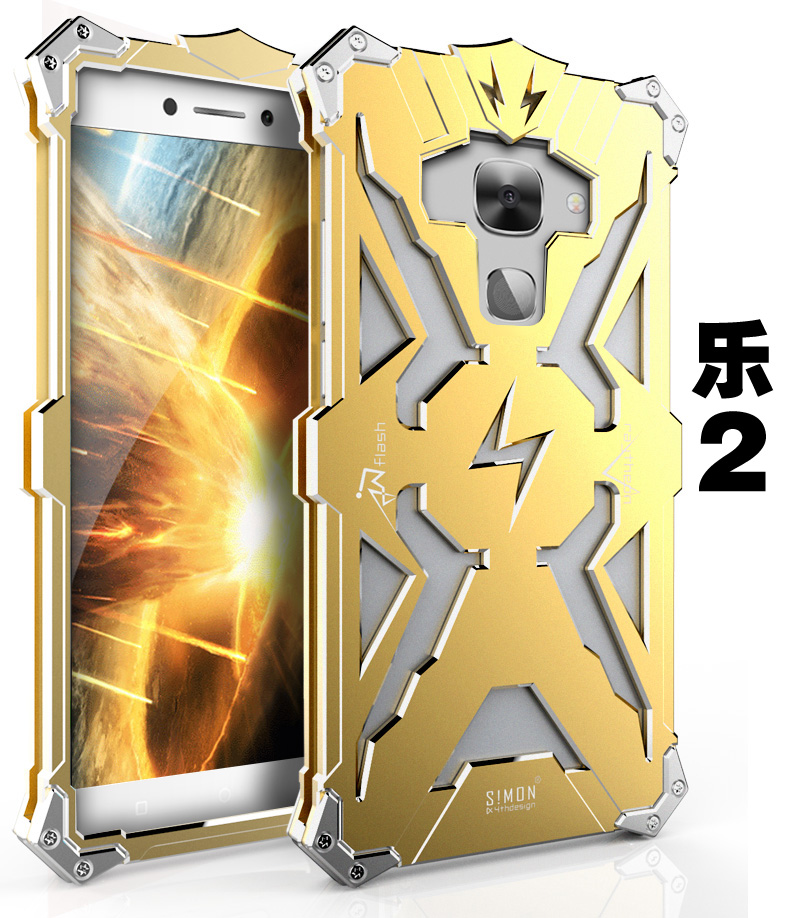 SIMON THOR Aviation Aluminum Alloy Shockproof Armor Metal Case Cover for LeTV Le Max 2 & Le 2 Pro & Le 2