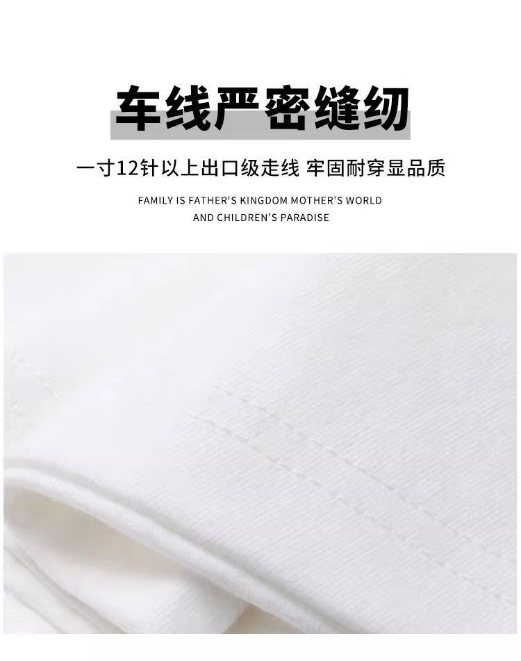 女童穿搭新款夏季两件套装宽松短袖T恤上衣运动五分短裤ins中大童 — 5