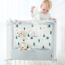 ins baby bedding bedside hanging bag storage bag diaper bag storage bag large size bedside hanging bag
