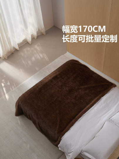 Wind-Free Living Igloo Blanket, Warm Nest Faux Mink Fur Home Bedroom Throw Blanket, Leisure Blanket, Bed Blanket, Blanket for Guesthouses