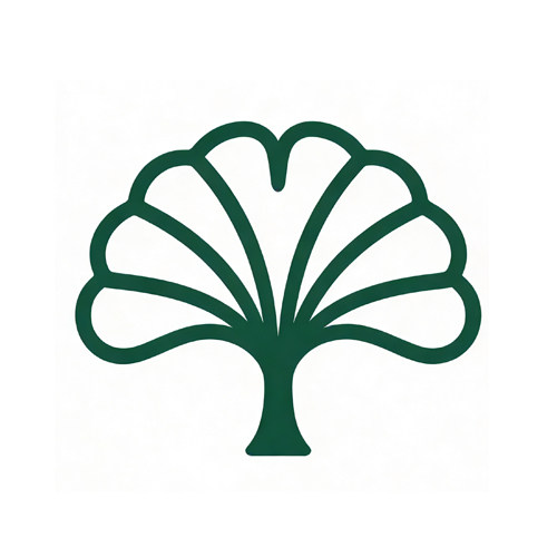 银杏树美容床罩工厂店的LOGO