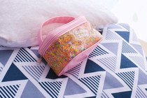 Cute fashion net red ins hand handle carrying portable makeup bag containing bag debris bag washing bag