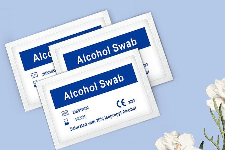 Disposable Alcohol Disinfection Sheet Outdoor First Aid Alcohol Sheet Cell Phone Wound Sterilised Alcohol Cotton Sheet Wet Wipes