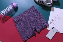 American seamless knitted sweat-absorbing breathable fitness yoga sports shorts 50g brand goods