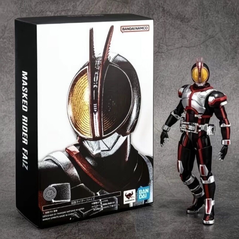 Reprint in Stock Bandai Tamashii Shf Kamen Rider Faiz 555 Basic Form Kamen Rider 555