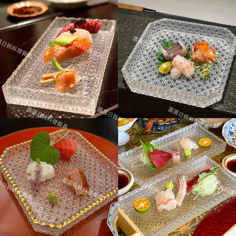 Japanese Kaiseki Banquet Omakase Utensils Fusion Molecular Cuisine Sushi Sashimi Plate Creative Dessert Plate