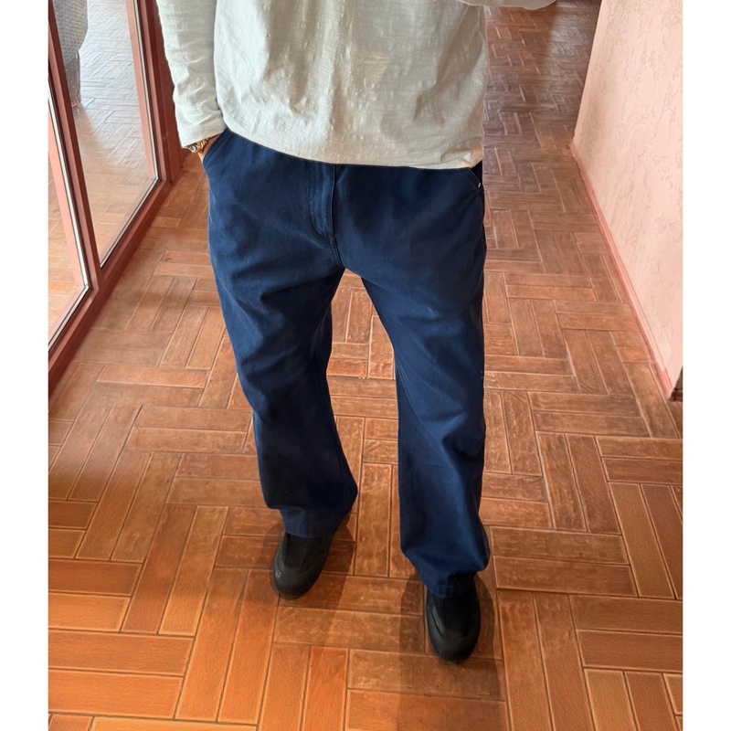 Sieber/Ashute Dyed American-Style Straight-Leg Work Pants, Simple and High-End, Versatile Casual Work Pants