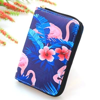 Глубокий синий цветок и птица