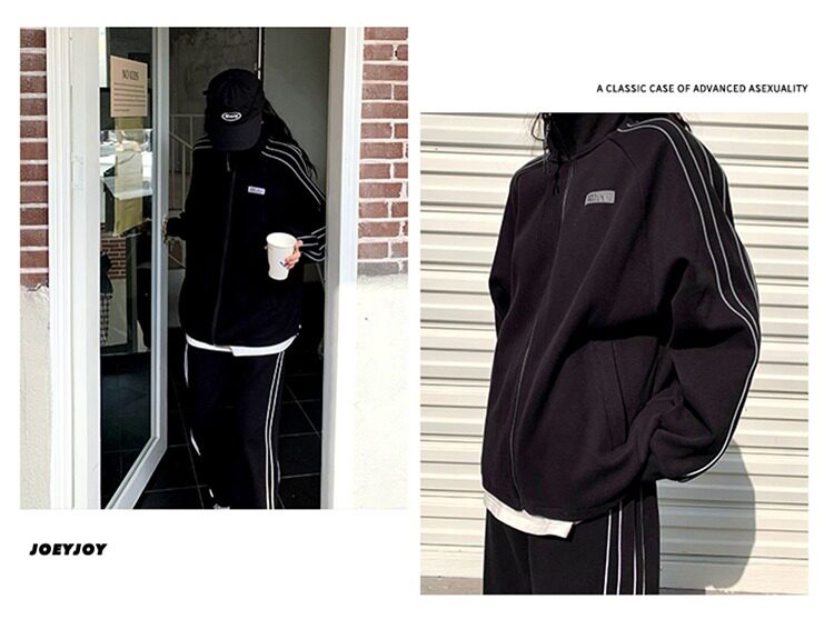 Спортивный костюм, комплект, куртка для отдыха для школьников и студентов, подходит для подростков, оверсайз, для бега для девушки 