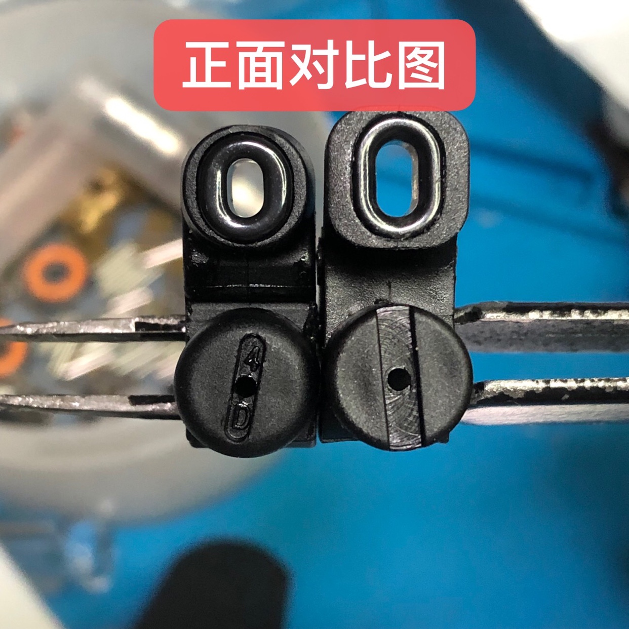 CC80's modified large hole line return line gauge water drop wheel modified large hole ceramic outlet hole