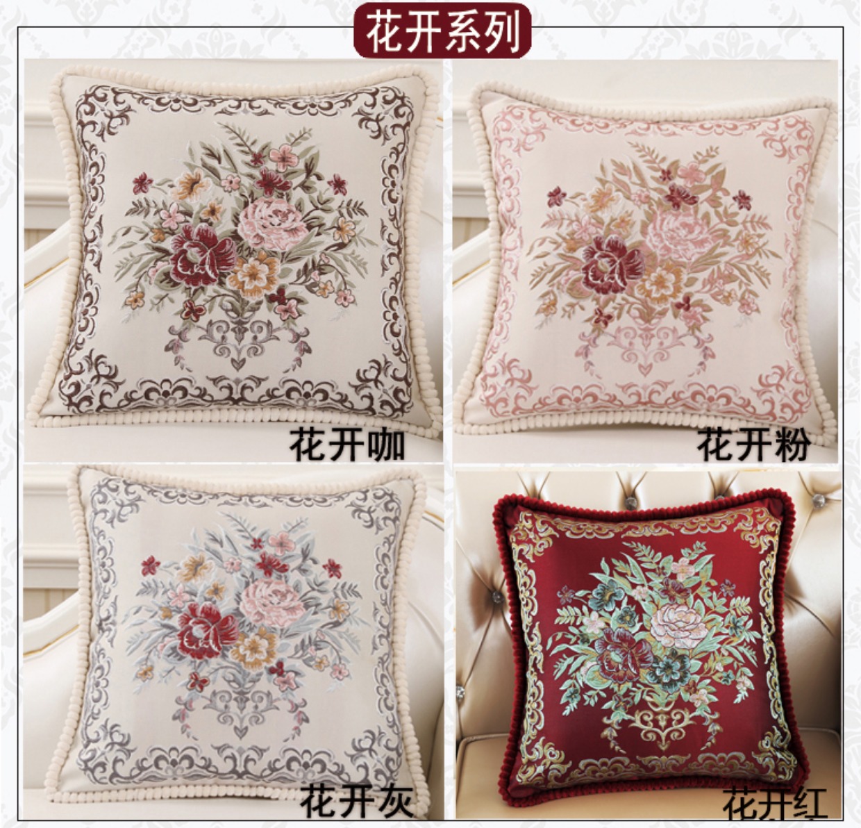 Gối châu Âu đệm đặt sang trọng sang trọng trở lại vải eo gối xe giường gối lớn với lõi gối kèm chăn