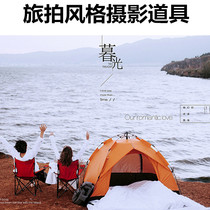 New wedding location tour outdoor props tent photo studio sample night scene forest series theme documentary wind shooting tent