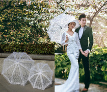 White lace lace umbrella Bridal umbrella parasol wedding photography parasol childrens prop umbrella wedding decoration umbrella