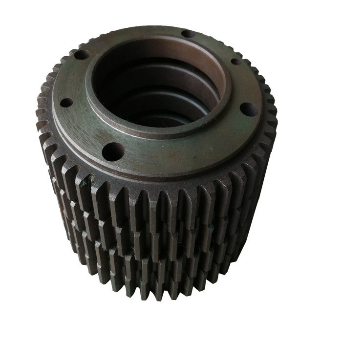 LD200 LD300 LD400 traveling wheel gear ring single beam crane accessories plane concave ring gear