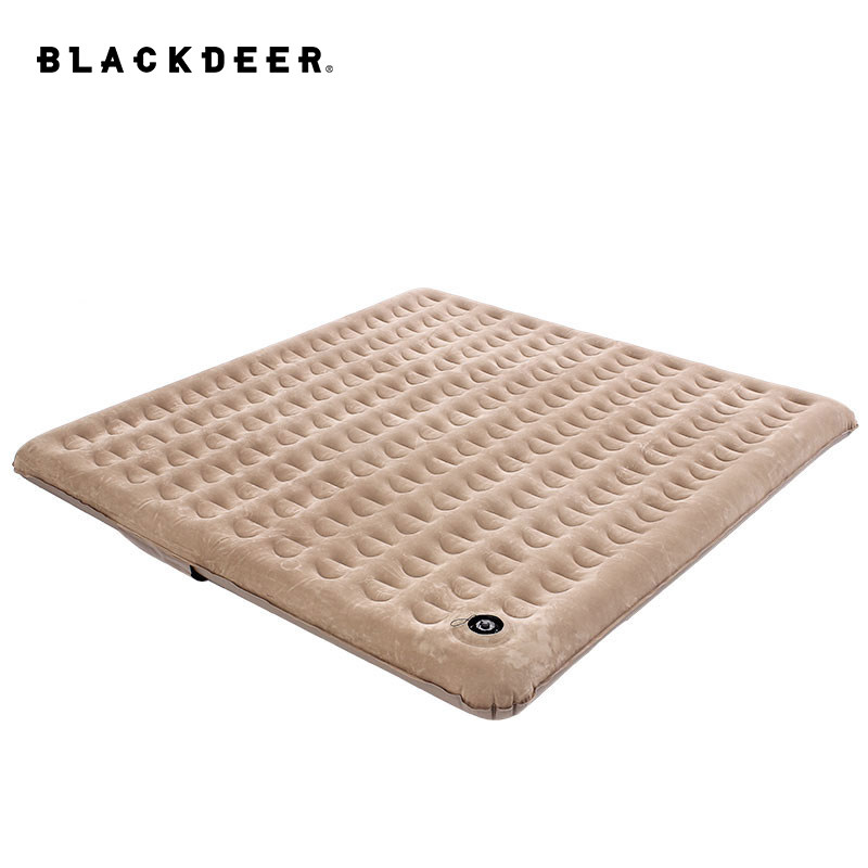 Black Deer outdoor inflatable bed home 2-4 people thick portable built-in inflatable pump camping tent punch mattress