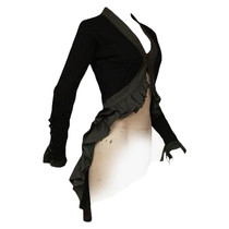 Spot Halloween Cos boutique performance clothing lace hewn blouses black dovetail jacket dresses
