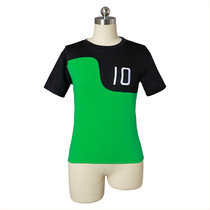 Junior hacker Ben cos ben10 green T-shirt undershirt field small class top spot small size