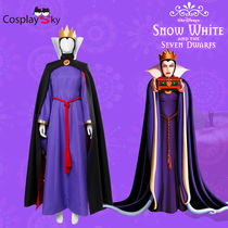 Queens magic mirror cos poison Queen full cosplay costume Snow White Queen cos costume woman