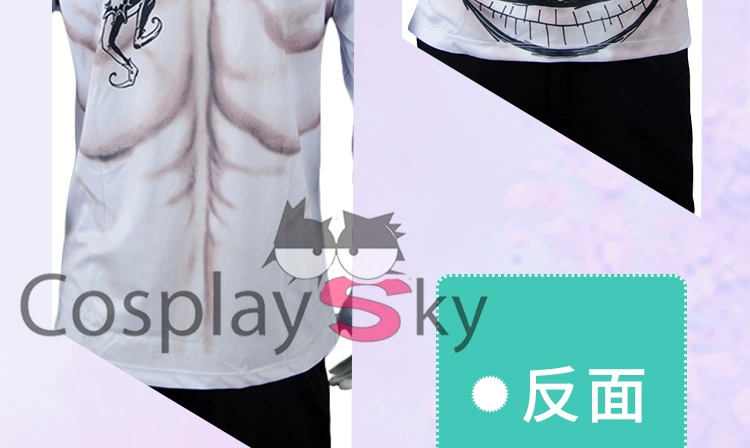 [Giải phóng mặt bằng] đội tự sát cos x contingent chú hề xăm áo thun joker cosplay trang phục cosplay hinata