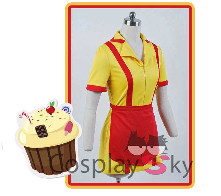 Phát hiện chị em phá sản với cùng một đoạn cos Max Caroline cosplay trang phục đồng phục thanh ero cosplay