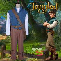 Rapunzel cos Flynn Ryder Full cosplay Costume Flynn Knight cos suit