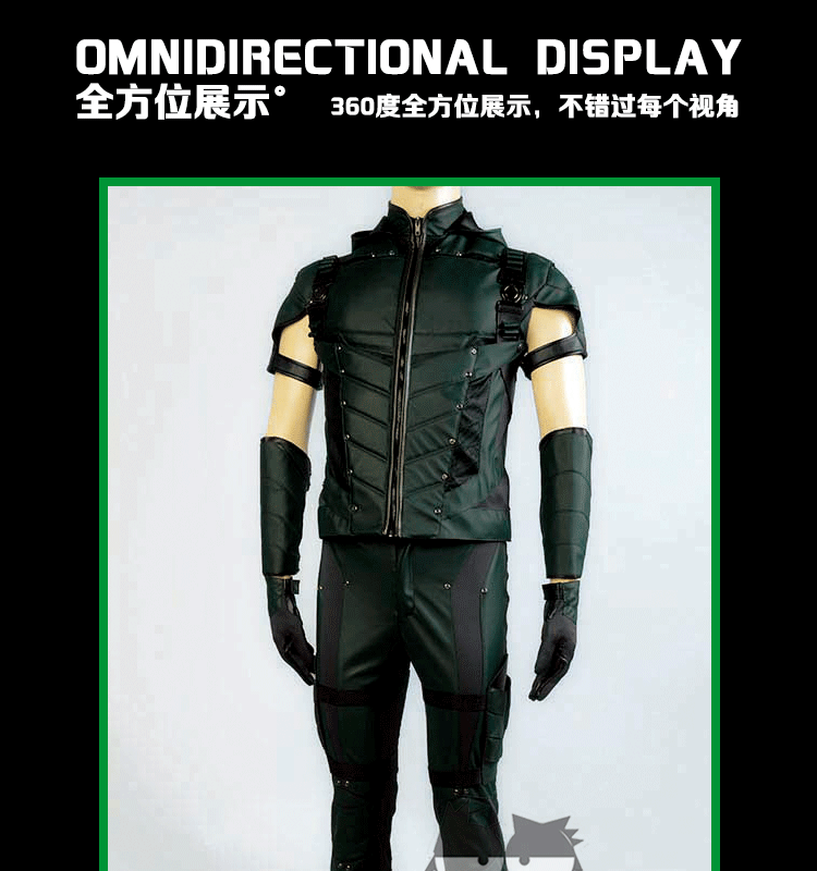 [Spot] Bộ phim truyền hình Mỹ Mũi tên mũi tên COS mùa thứ tư cosplay toàn bộ bộ quần áo nơ và mũi tên quần áo nam và nữ - Cosplay cosplay game