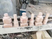 Not the United States red oak wall towing solid wood stair handrail Wall towing stair column handrail elbow as a whole etc.